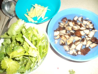 Spicy Mushroom Chicken Congee recipe