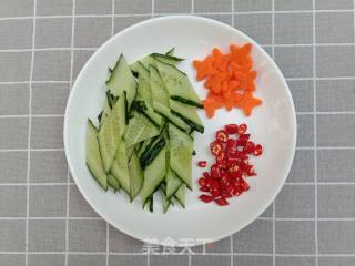 Cucumber with Tremella recipe