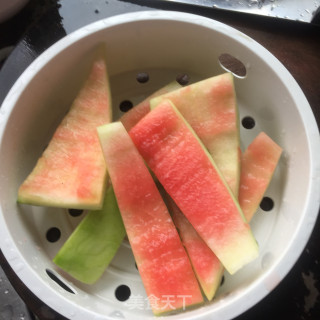 Cold Watermelon Peel recipe
