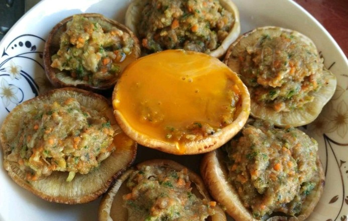 Mushroom Stuffed Meat recipe