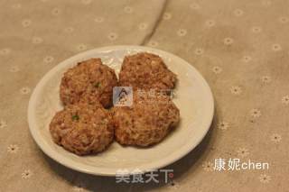 Meat Ball with Soy Sauce recipe
