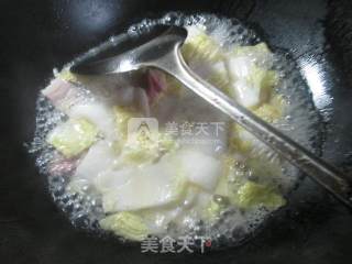 Stir-fried Cabbage with Bacon Chicken Gizzards recipe