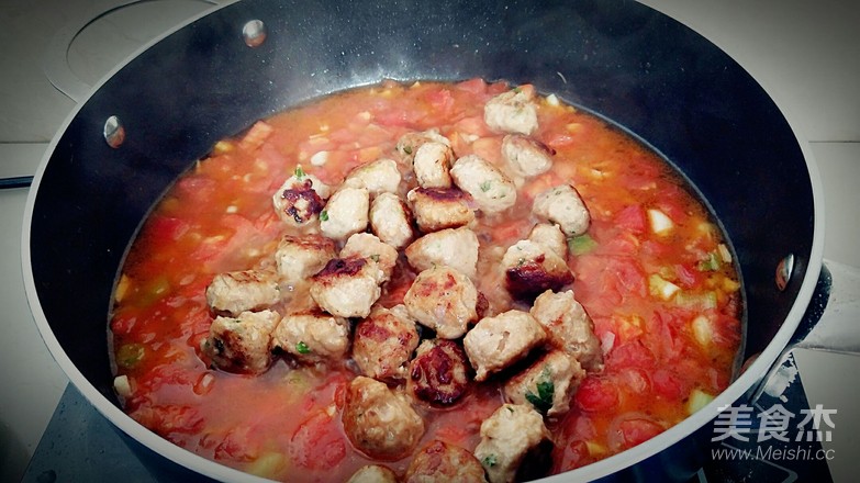 Homemade Italian Meatball Pasta recipe