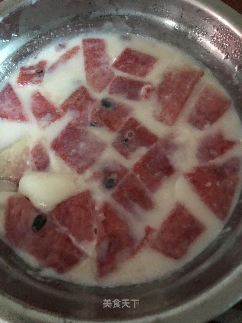 Watermelon Pudding recipe
