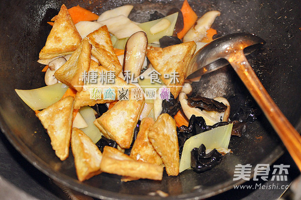 Five-color Mixed Homemade Tofu recipe