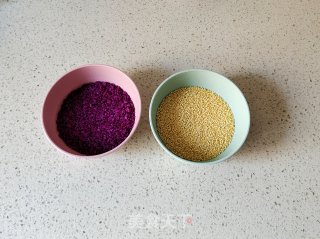 Two-color Glutinous Rice Steamed Rice recipe