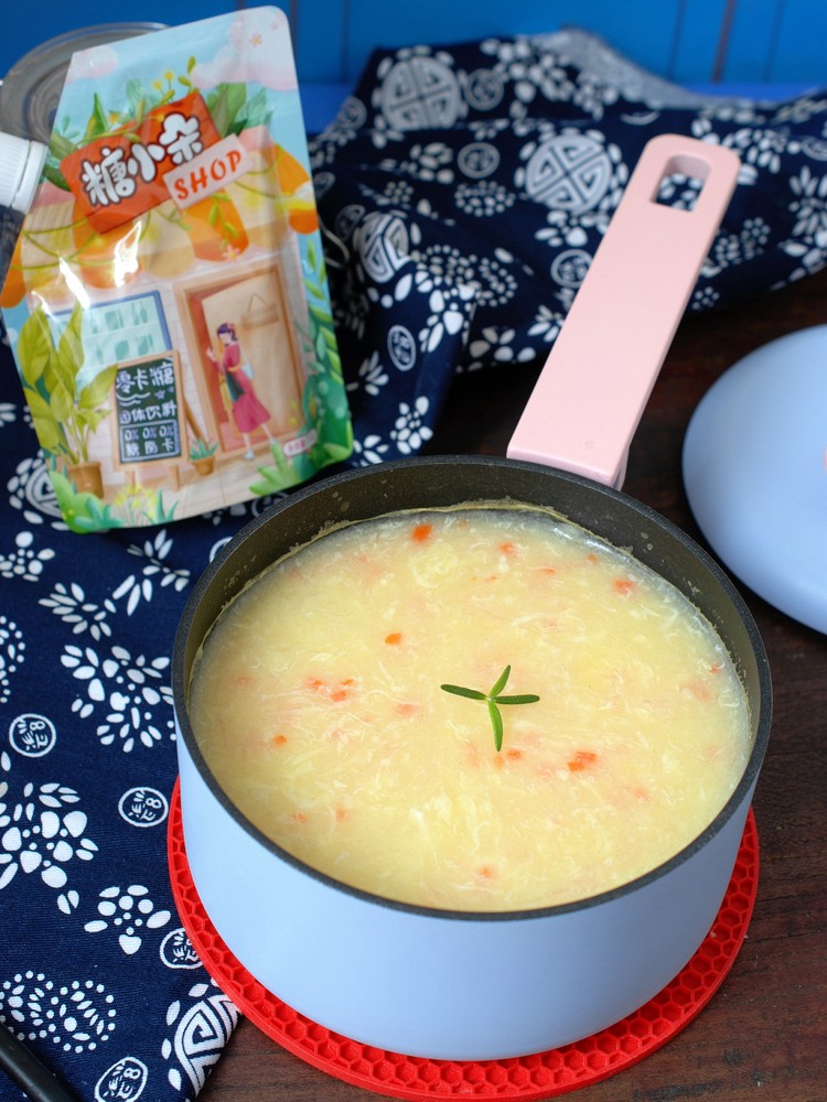 Sweet and Nutritious, Delicious Corn Egg Porridge without Gaining Weight