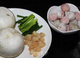 Double Scallop Stewed Balls recipe