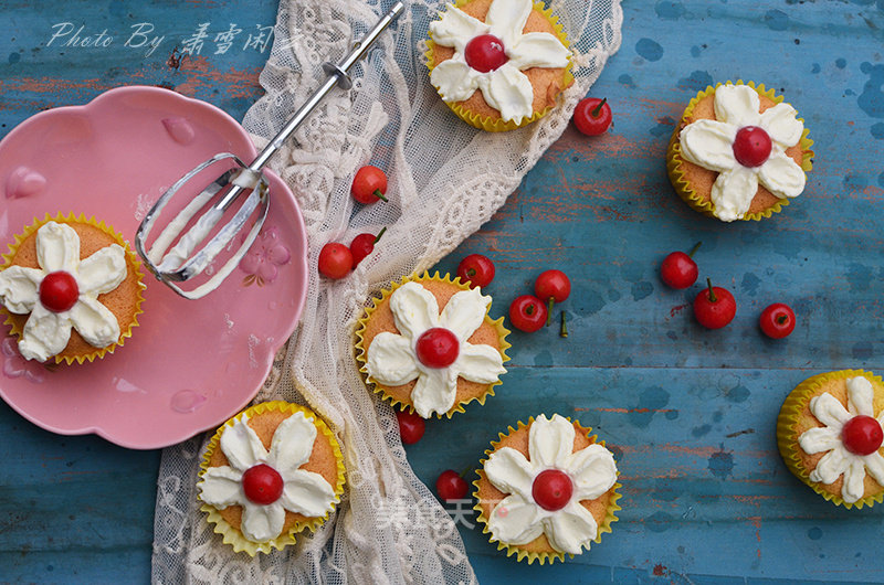 Flower Cupcakes recipe