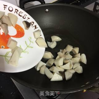 Sweet and Sour King Pleurotus recipe