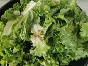 Hot Mixed Lettuce/less Oil Dishes recipe