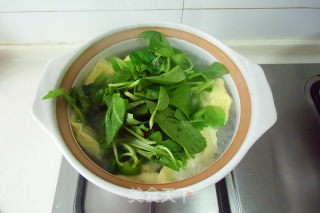 Vermicelli Soup with Vegetables and Egg Dumplings recipe