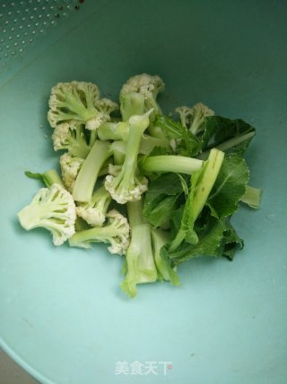 Oil Splashing Cauliflower recipe