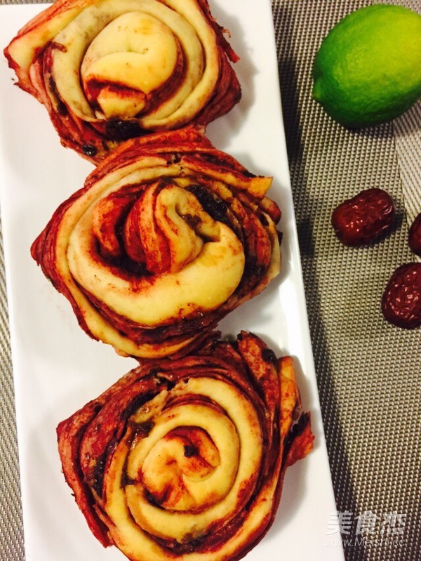 Roasted Rose Buns recipe