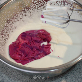 Favorite Color-----purple Potato Mousse Cake recipe