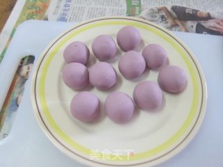 Another Way to Eat Purple Sweet Potato [purple Sweet Potato Dumplings] recipe