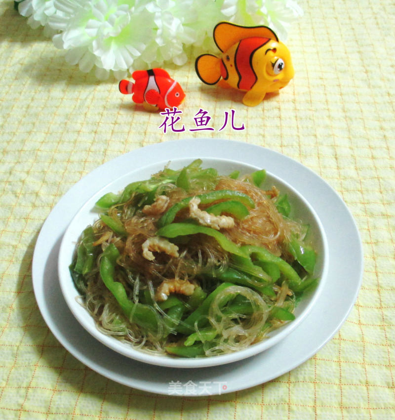 Stir-fried Vermicelli with Kaiyang Green Pepper recipe