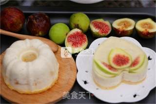 Fig Mousse Cake recipe