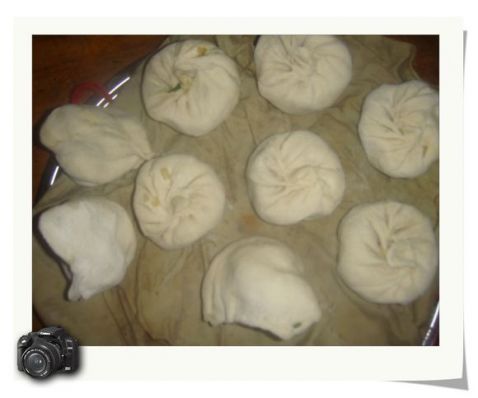 Chowder Steamed Buns recipe