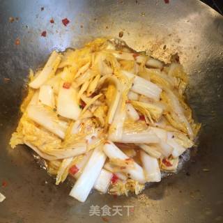 Cabbage Vermicelli in Clay Pot recipe