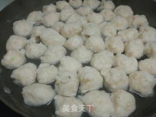 Shrimp Balls, Fungus and Vegetable Soup recipe