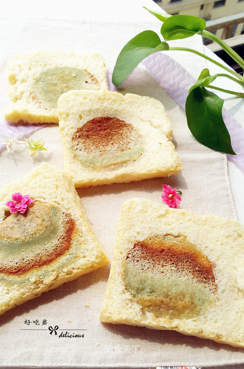 #the 4th Baking Contest and is Love to Eat Festival# Gradient Cake Toast recipe
