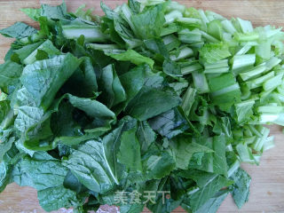 Roasted Fungus with Chinese Cabbage recipe