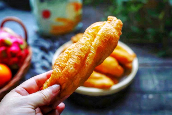 Yeast Version of Fried Dough Sticks recipe