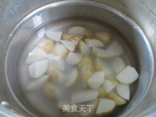 Fried Taro with Pickled Vegetables recipe