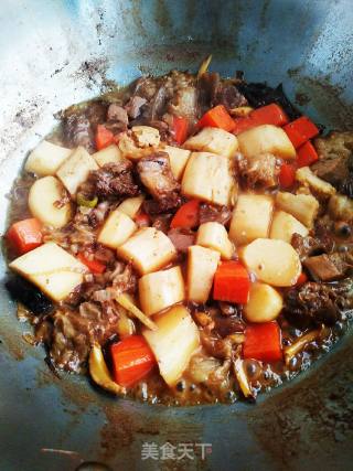 Beef Stewed with Yam recipe