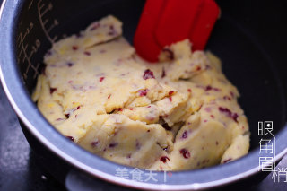 Cranberry Green Bean Cake recipe