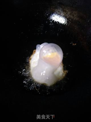 Fried Poached Egg recipe
