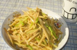 Sesame Sauce and Radish recipe