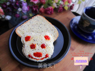 Sesame Egg Toast recipe