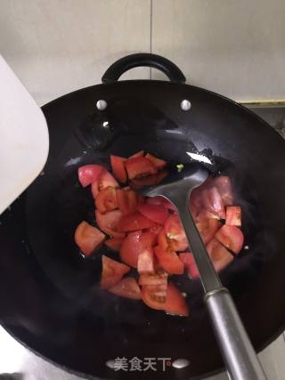 Scrambled Eggs with Homemade Tomatoes recipe