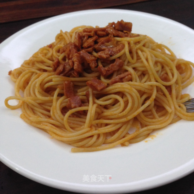 Spaghetti with Bacon recipe