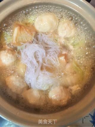 Yellow Sprout Vermicelli Soup recipe