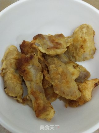 Fried Mushrooms with Fried Pork recipe