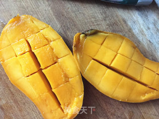 Mango Oatmeal Yogurt recipe