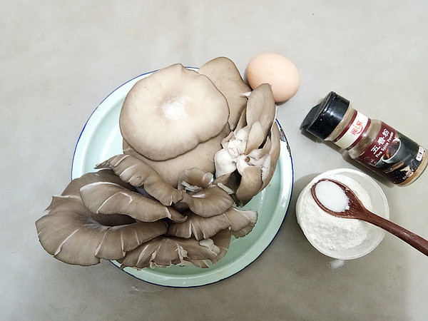 Soft Fried Oyster Mushroom recipe