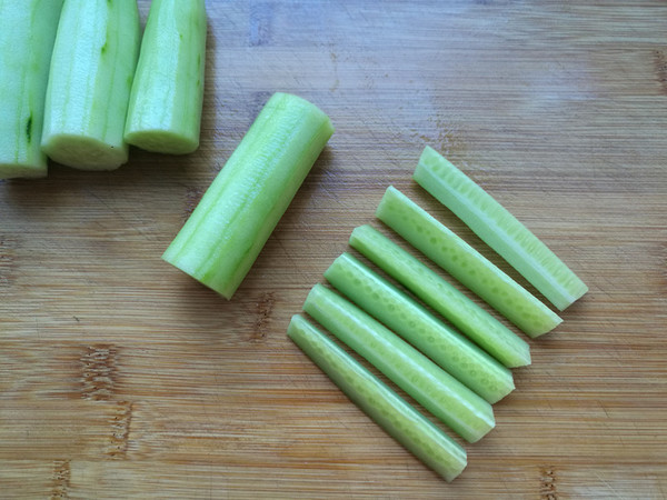 Cold Cucumber Strips recipe