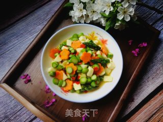 Carrot Fried Double Bamboo Shoots recipe