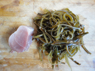 Shredded Pork Kelp with Oyster Sauce recipe