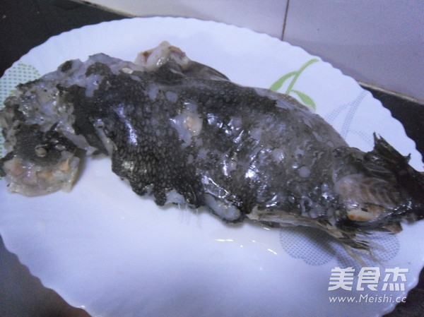 Steamed Sea Cucumber Fish recipe