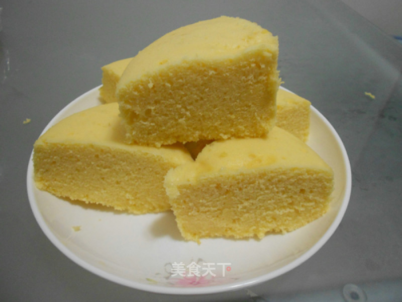 Lemon Steamed Cake recipe