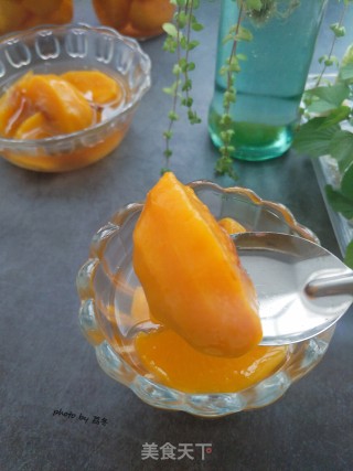 Canned Yellow Peach recipe