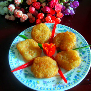 Fried Glutinous Rice Cake recipe