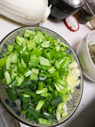 Stir-fried River Prawns with Green Peppers recipe