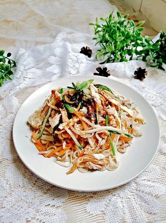 Spicy Mixed Noodles recipe