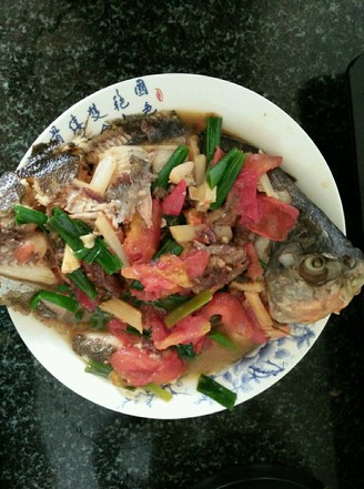 Braised Pomfret recipe